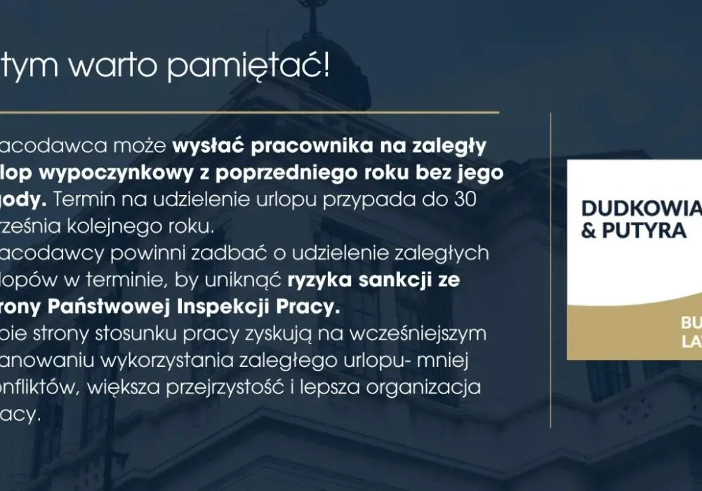 Urlop bez zgody pracownika - Kiedy pracodawca może Cię wysłać?