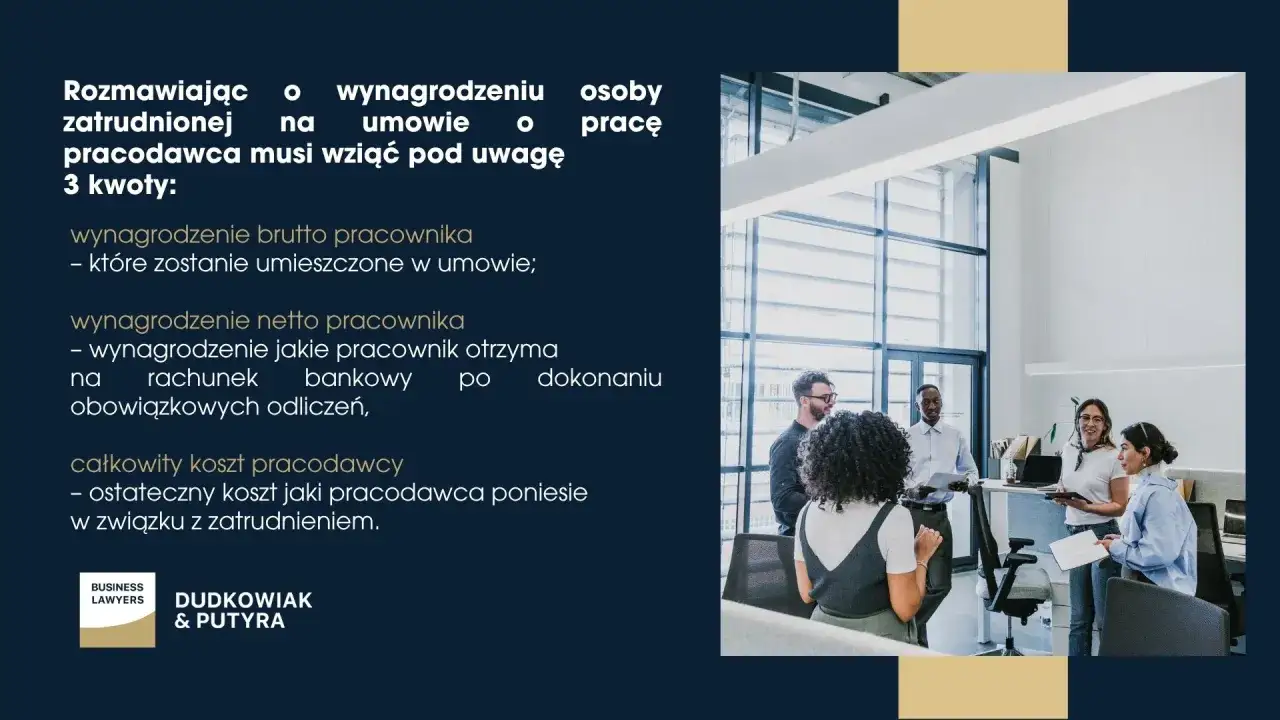 Rozmawiając o zatrudnieniu, czy na jdg mogę zatrudnić pracownika? Obliczanie kosztów: brutto, netto i całkowity koszt pracodawcy.